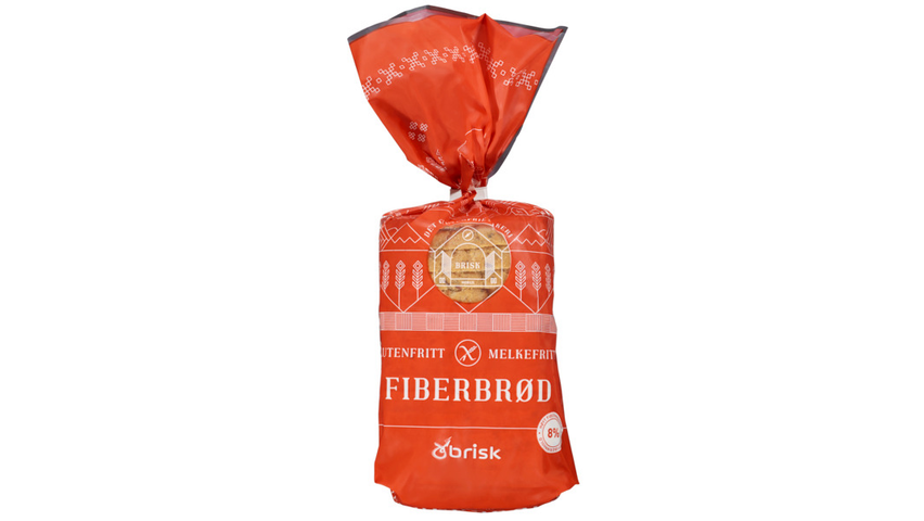 Brisk Fiberbrød Glutenfri | 600g