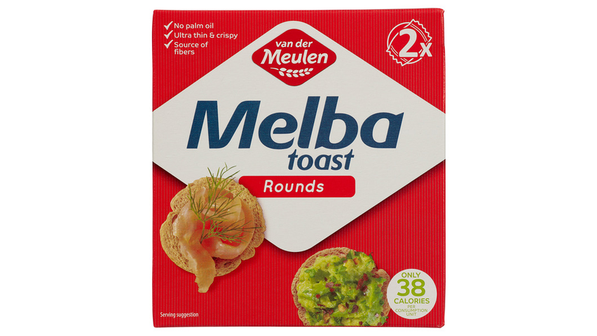 Meulen Melbatoast Rund | 110g