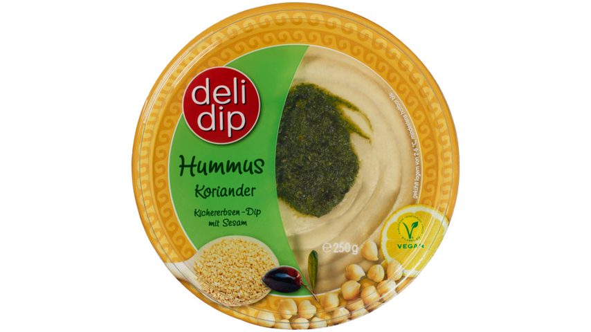 Deli Dip Hummus Dip m/Koriander | 250g
