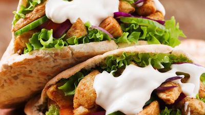 Järnvägsgrillen Kycklingkebaben