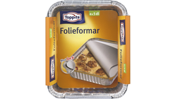 Toppits Foil Form With Lid 50cl 8-Pack