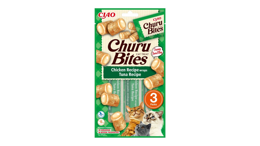 Churu Bites wraps chicken & tuna | 3 x 10 g