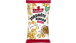 Estrella Jordnötsringar Veganska 175g