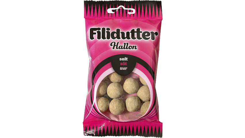 Filidutter Hallon Vegan 65g