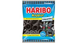 Haribo Nappar Lakrits 80g