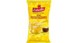 Estrella Chips Saltade Potatischips 275g