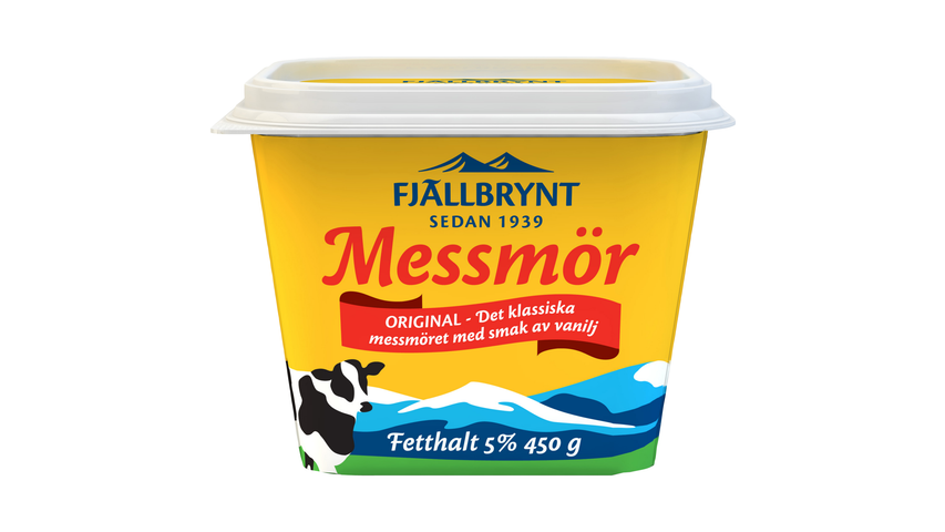 Fjällbrynt Messmör Original 5% 450g