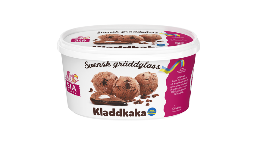 SIA Ice Cream Kladdkaka 1500ml