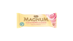 Magnum White Chocolate & Strawberry Single