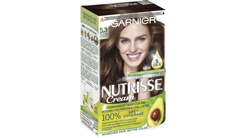 Nutrisse Lys Gylden Brun 5.3 | 160ml