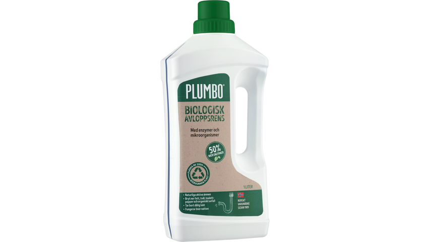 Plumbo Biologisk Avloppsrengörare 1l
