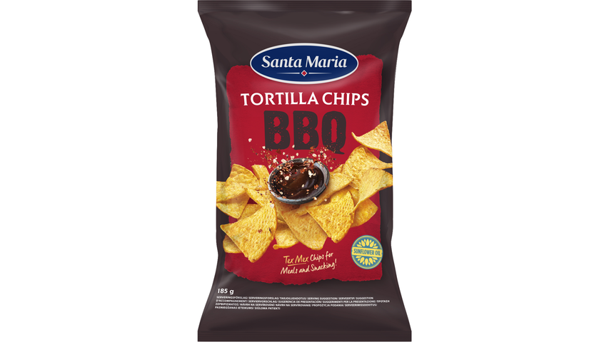 Santa Maria Tortilla Chips BBQ | 185 g