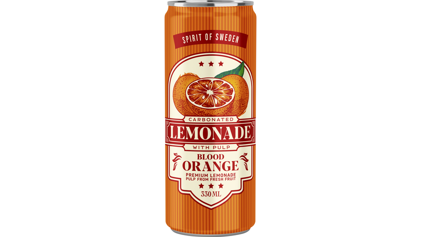 Spirit Of Sweden Blodapelsin Lemonad Läsk 33cl