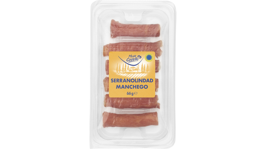 Monte Castello Manchego Serranolindad 66g