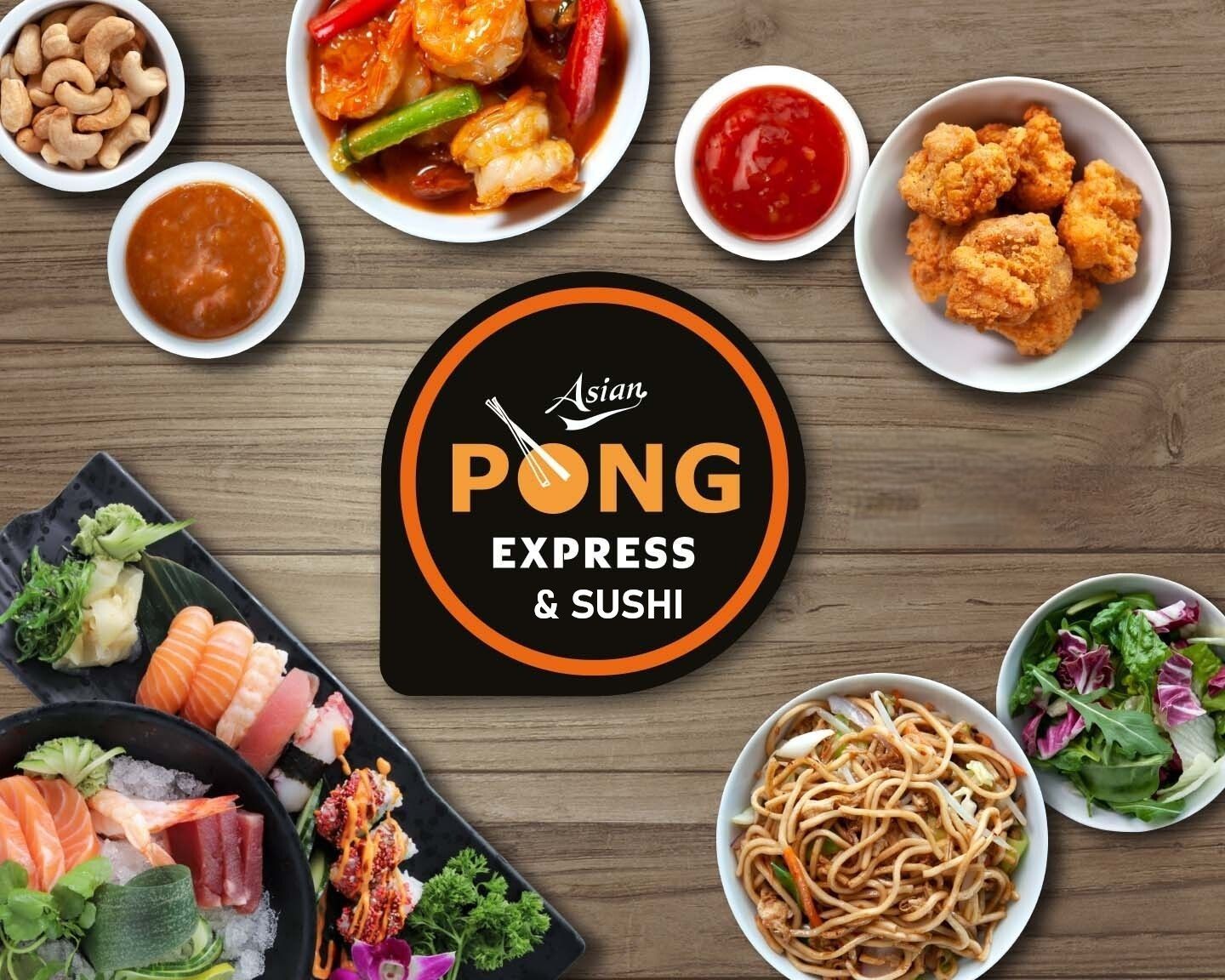 Pong Express & Sushi MoS vendor logo