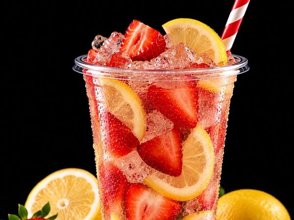 Strawberry and Citron Mojito