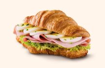 Schinken-Ei-Croissant