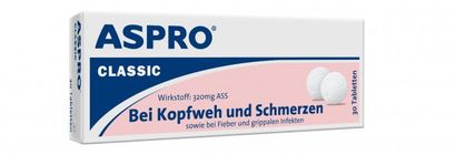 ASPRO Classic 320 mg ASS - Tabletten 30 Stück