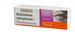 Aciclobene ratiopharm Fieberblasencreme 2 Gramm
