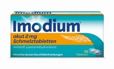 Imodium akut Schmelztabletten 2mg 20 Stück