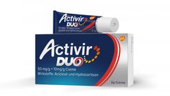 ACTIVIR DUO CREME 50MG/G +10MG/G 2 Gramm