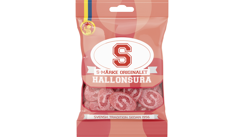 S-Märke Raspberry Sour 80g