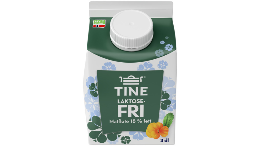TINE Laktosefri Matfløte 18% | 300ml