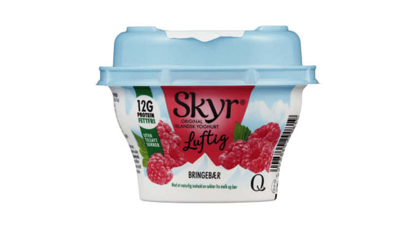 Skyr Luftig Bringebær | 130g