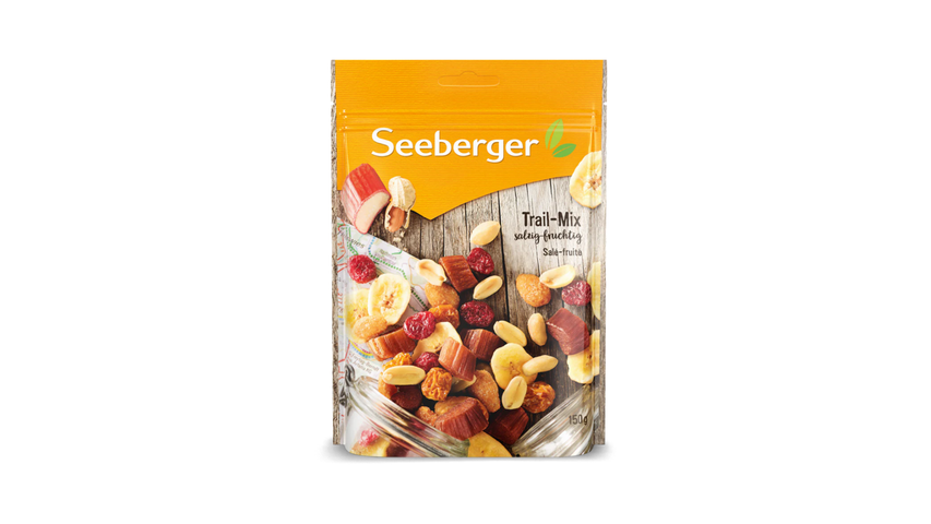 Seeberger Směs sušeného ovoce a ořechů s rebarborou | 150 g