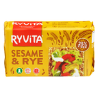 Ryvita Sesame Rye Wholergain Rye Crispbread 250g