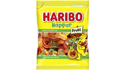 Haribo Nappar Frukt 80g