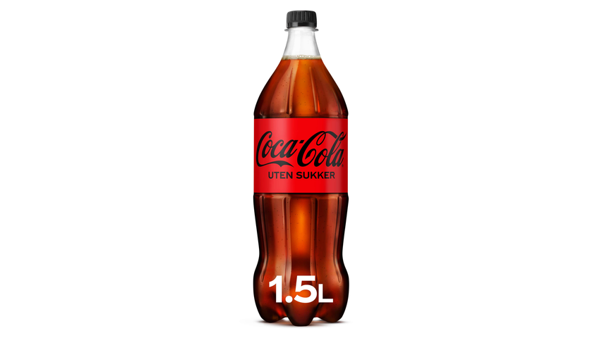 Coca-Cola u/Sukker | 1.5l