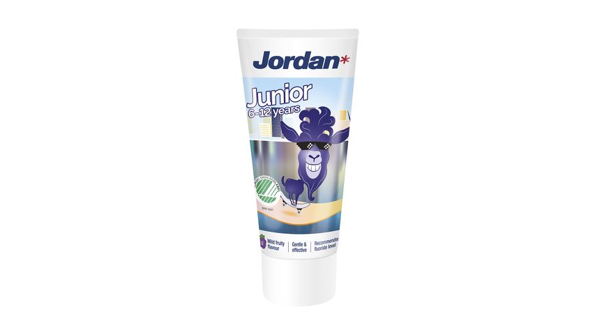 Jordan Junior Tandkräm 6-12 År 50ml