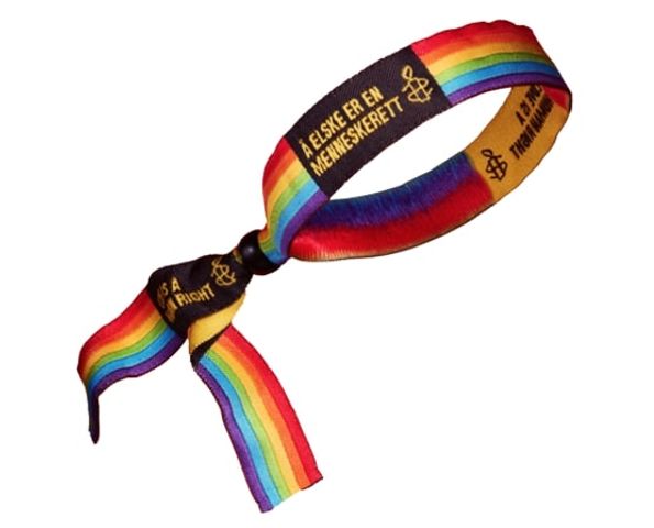 Amnesty Regnbuearmbånd | 1stk