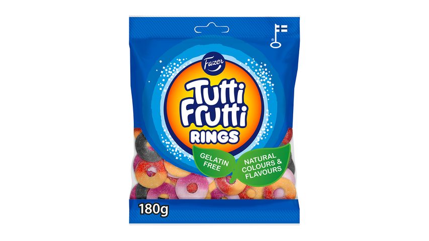 Fazer Tutti Frutti Rings 180g
