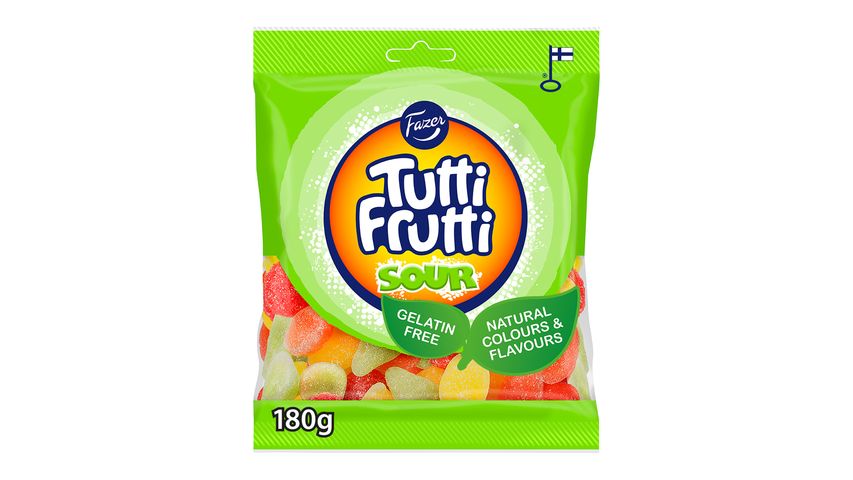 Fazer Tutti Frutti Sour 180g