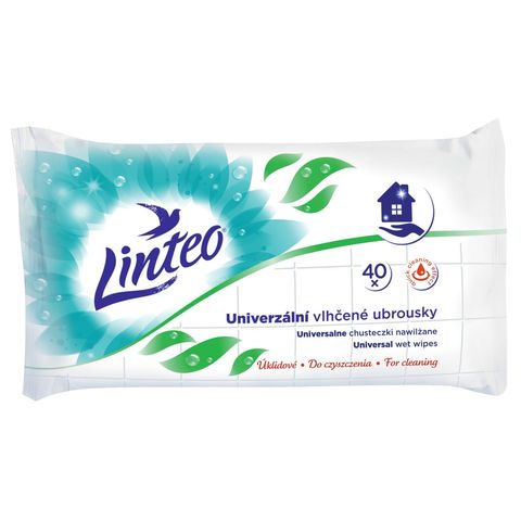 Linteo Univerzální vlhčené ubrousky | 40 kusů