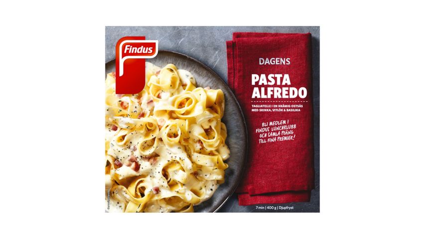 Findus Dagens Pasta Alfredo 400g