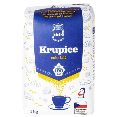 TTD Bílý cukr krupice | 1 kg