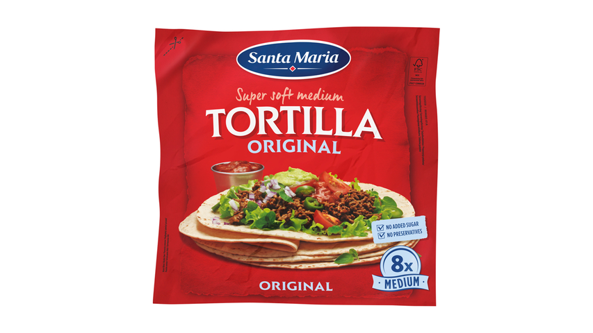 St. Maria Tortilla Original Medium | 8stk