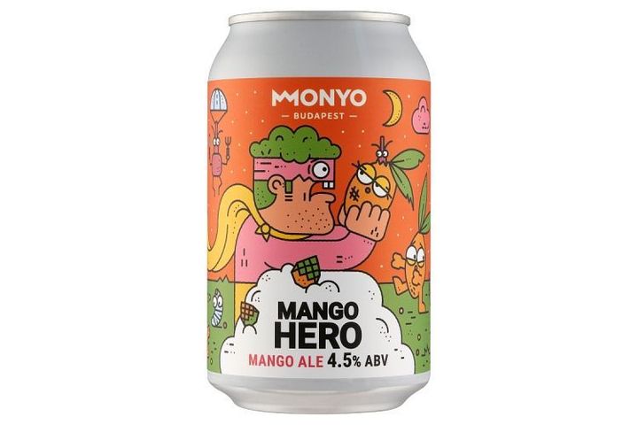MONYO - Mango Hero - Ale típusú sör 4,5% 0,33l