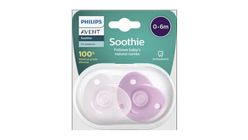 Philips Avent Pacifier Soothie Silicone 0-6m Pink | 2stk