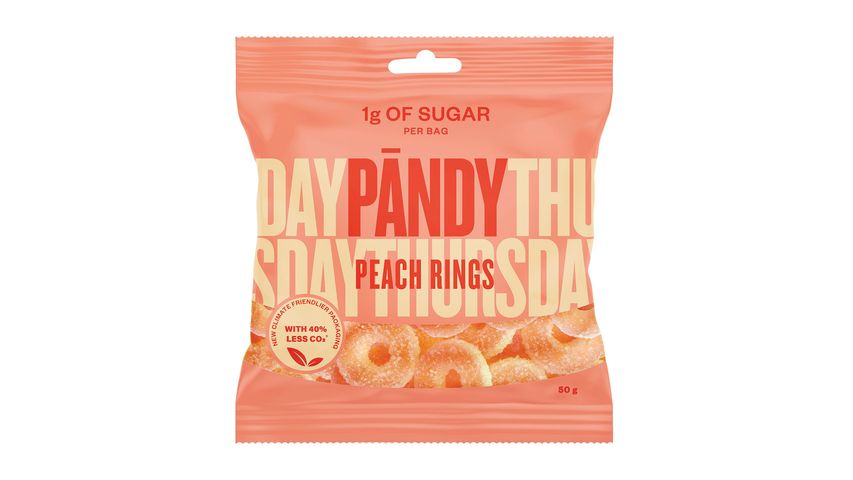 PÄNDY CANDY PEACH RINGS | 50 g