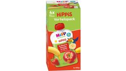 Hipp Hippis Erdbeer-Banane im Apfel 4 x 100g