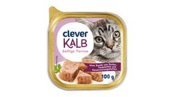 Clever Katze Kalb 100g
