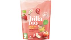 BILLA Bio Erdbeere & Apfel Frucht Chips 10g