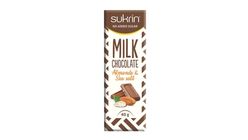 Sukrin Melkesjokolade m/Mandler & Havsalt | 40g