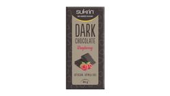 Sukrin Mørk Sjokolade m/Bringebær | 85g