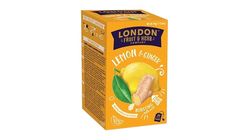 London Fruit & Herb Lemon & Ginger 20 Poser | 40g