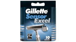 Gillette Sensor Excel Rasierklingen 10 Stück